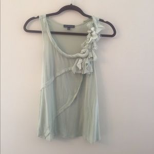 Mint Green Anthropologie Tank