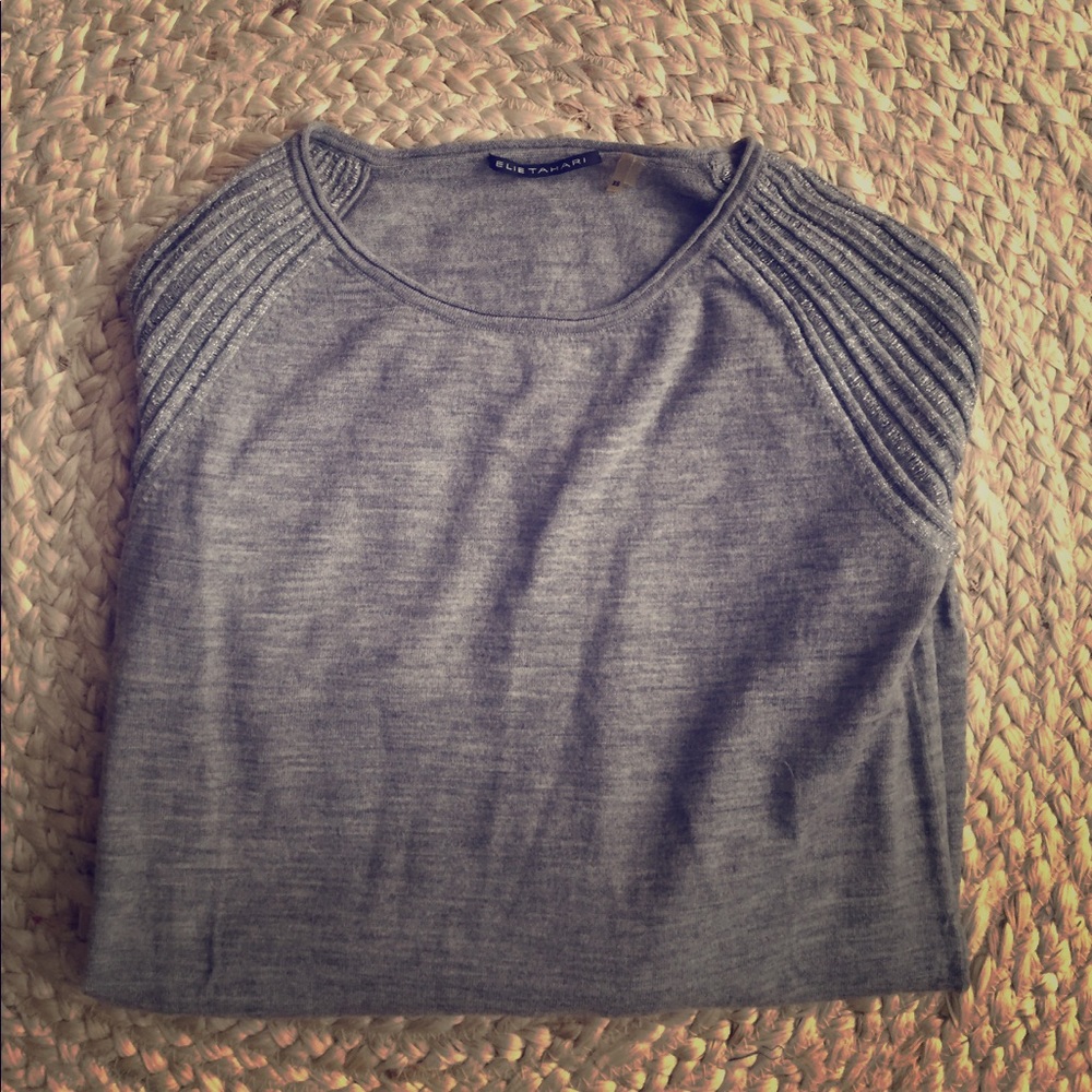 Elie Tahari Lightweight, Long Sweater