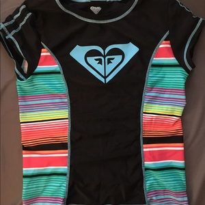 Roxy Rash Guard size 14 girls or XS