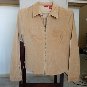 Tan Thin Corduroy Jacket