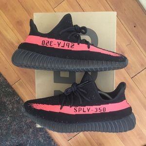 Yeezy red stripe 11.5