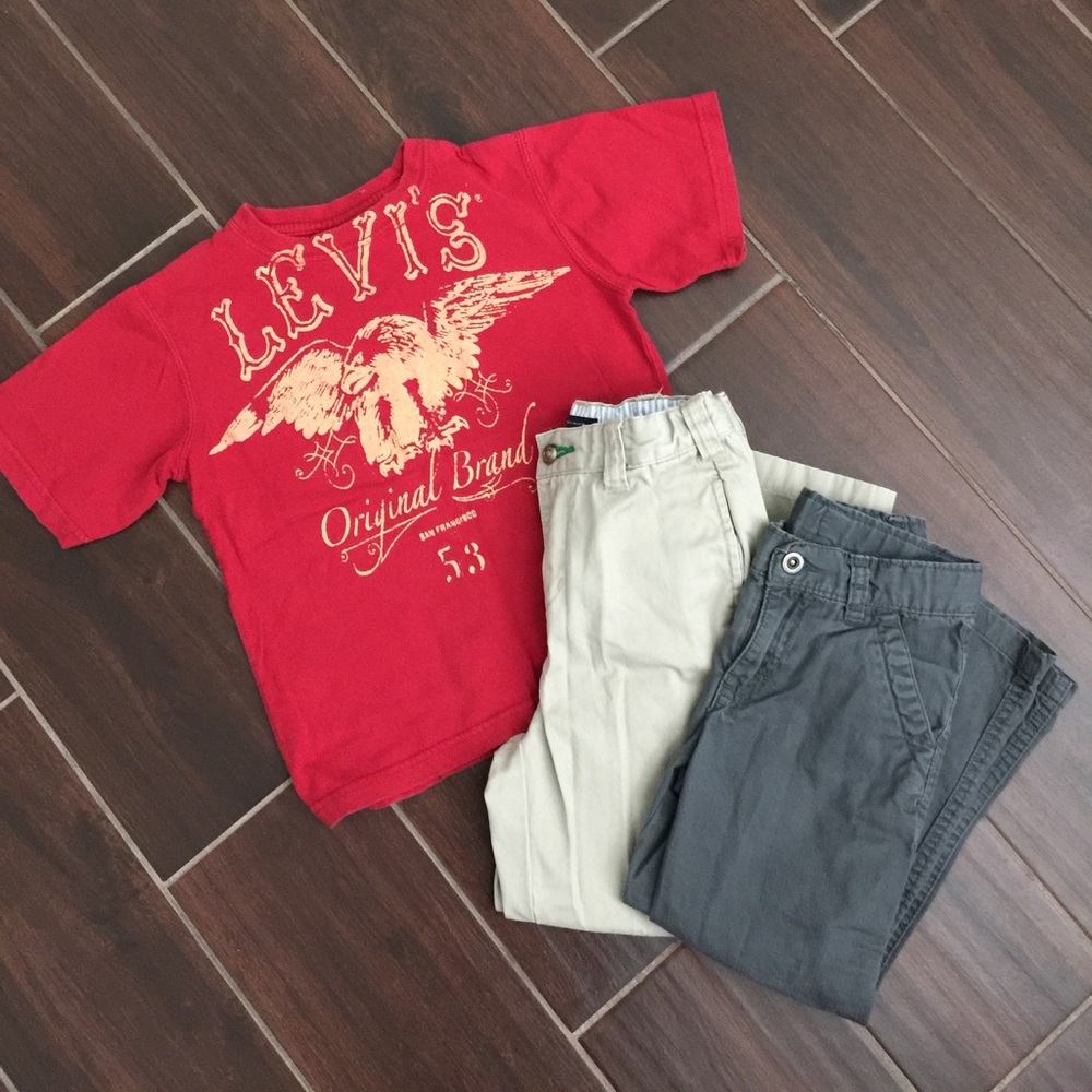 Levi's toddler boy size 4T, Tommy pants bundle