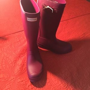 Hunter rain boots
