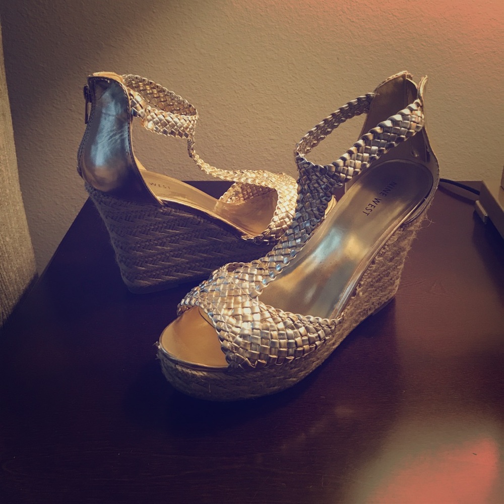 New Nine West wedges