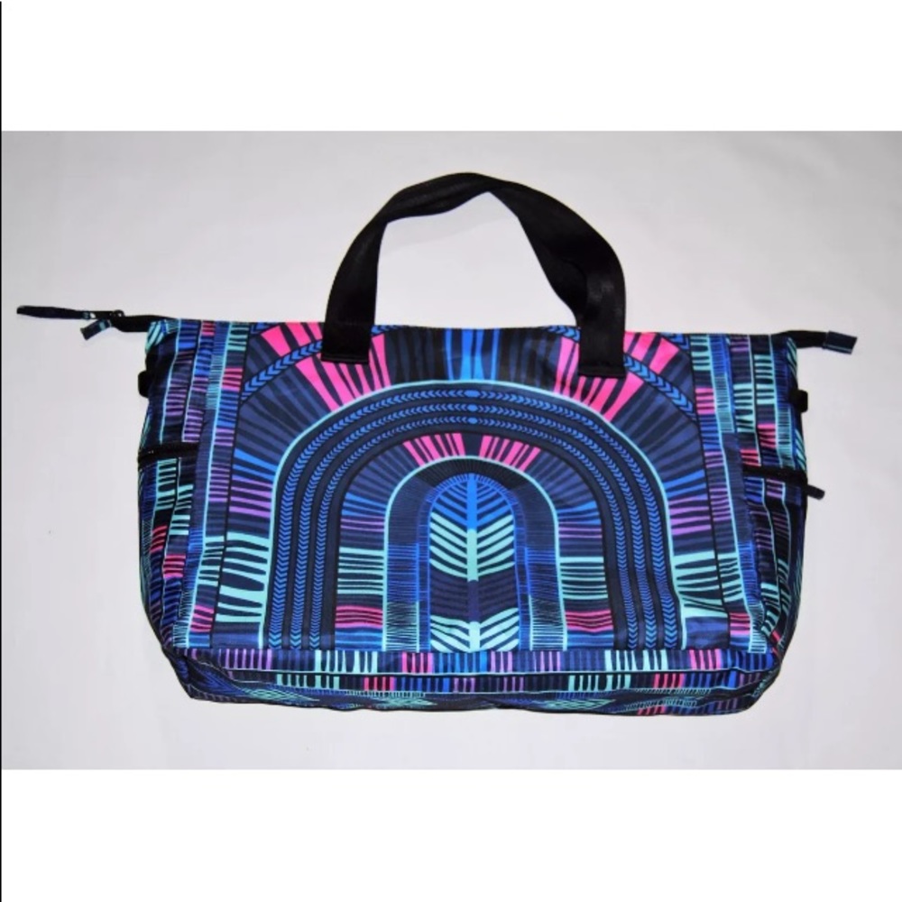 Mara Hoffman Active Large Yoga Gym Bag Blue