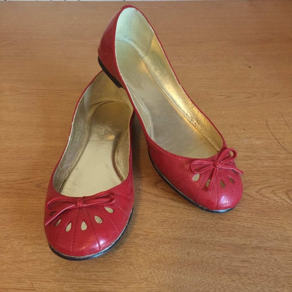 Red MIA Ballet Flats - 8.5