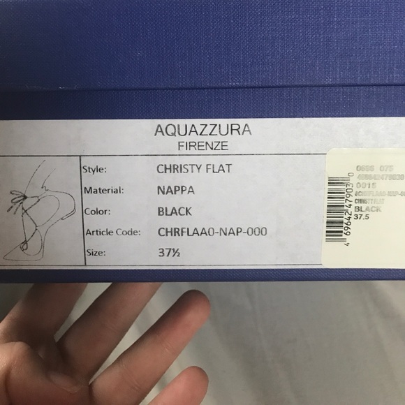 Aquazzura Christy flat 😍👡 - Picture 3 of 4