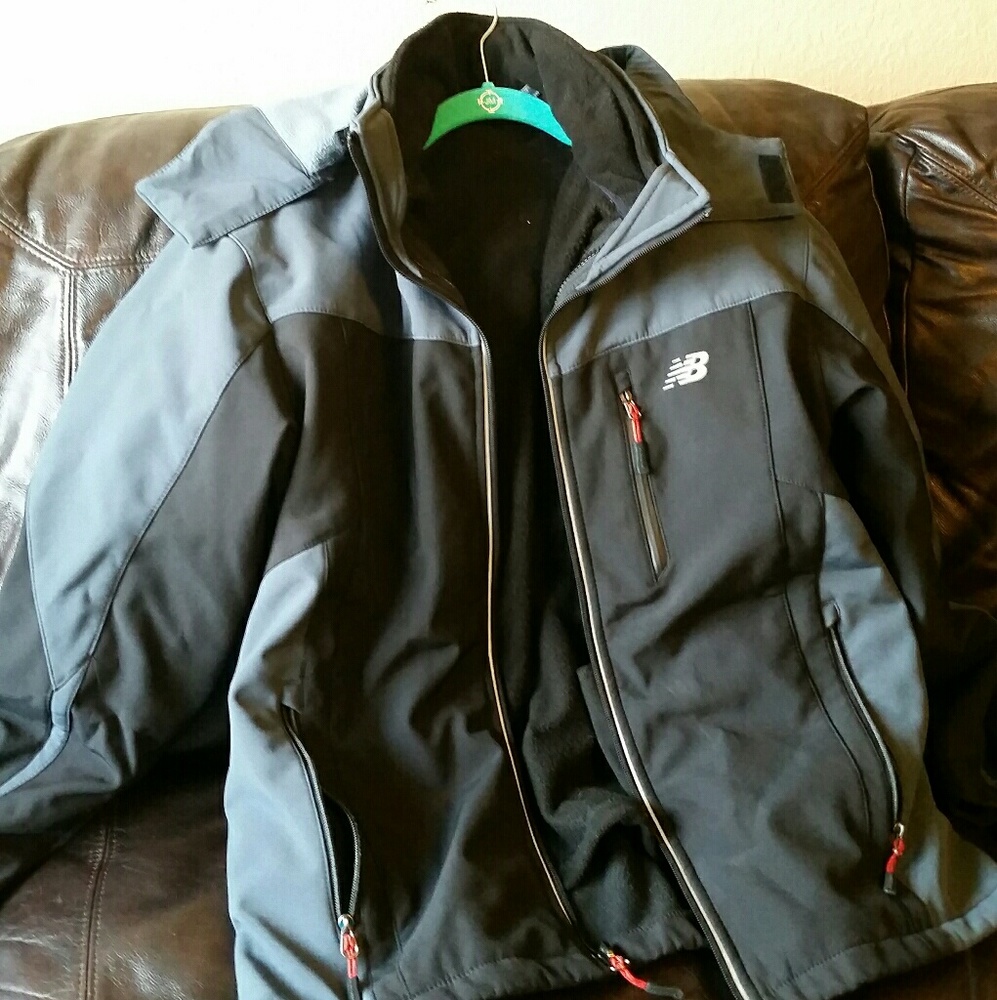 Men's NB jacket with removable fleece liner