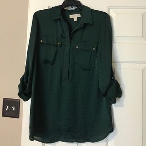 Michael Kors button blouse