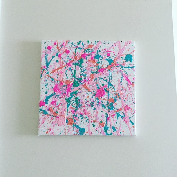Allyamy Other - "Splash of Colour" Abstract Art
