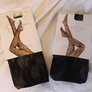 Jessica Simpson Fashion Tights (set of 2) NWT