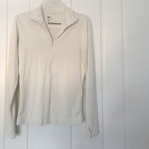 Lucy tech fitness cream sweater