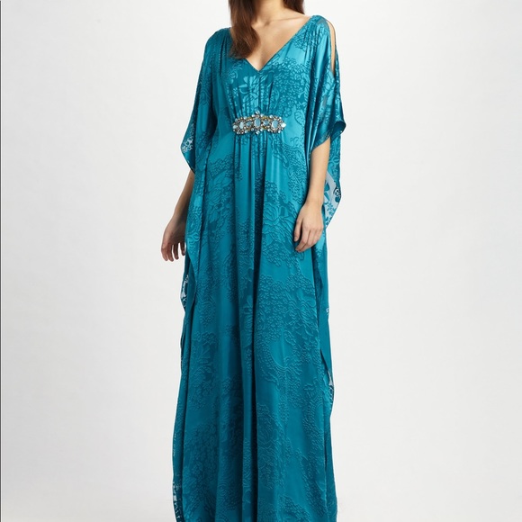 badgley mischka caftan