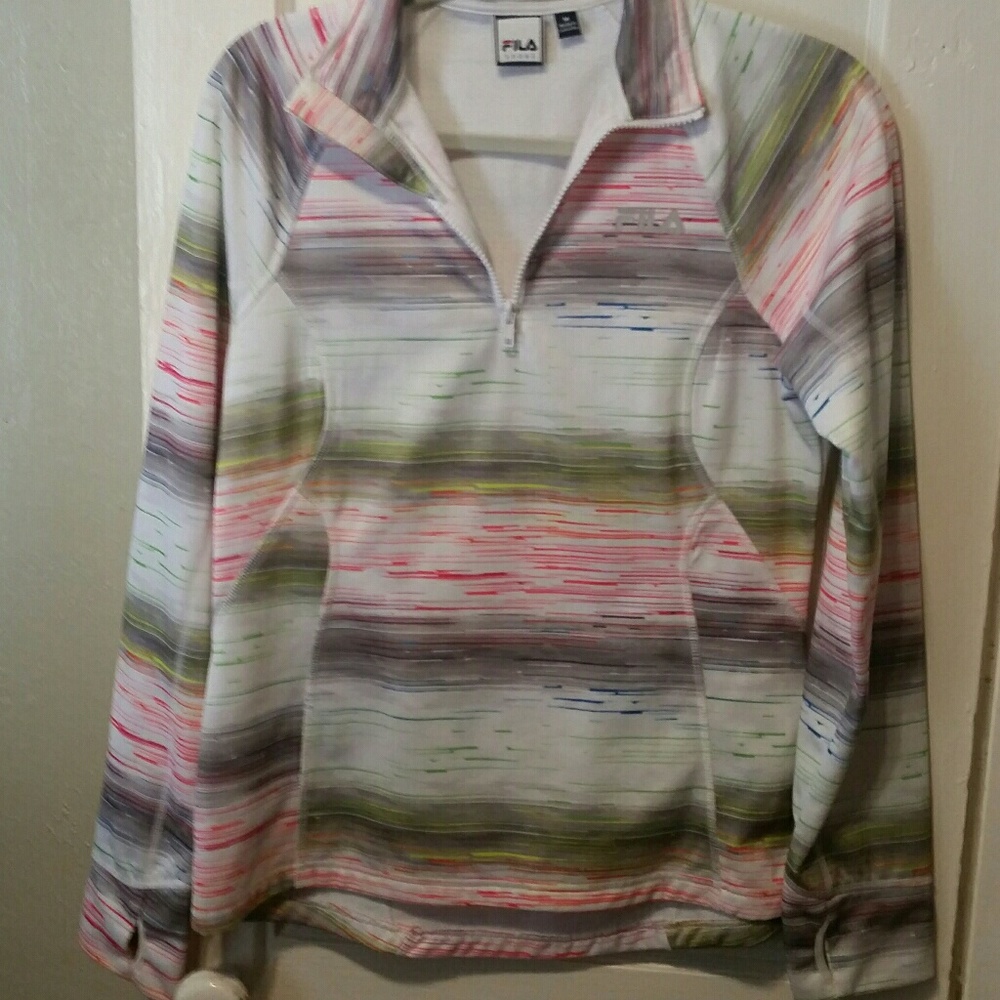 FILA Quarter Zip Athletic Long Sleeve