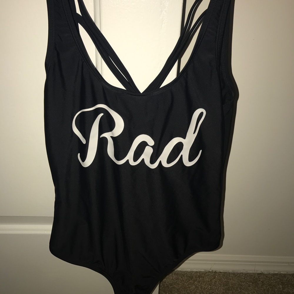 One piece bathing suit