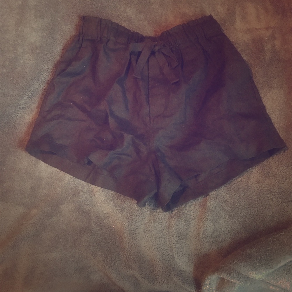 Black shorts