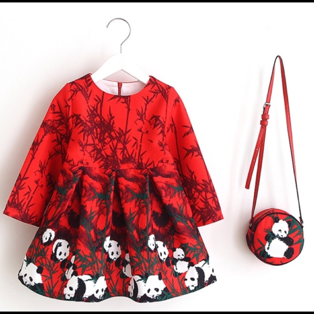Long Sleeve Autumn Girls Dress