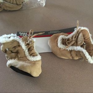 Dog shearling boots