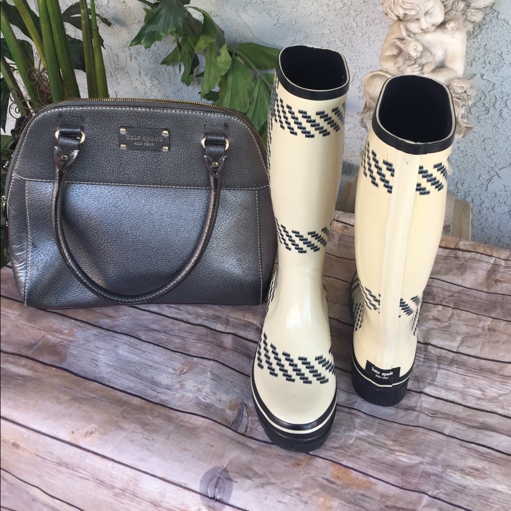 Kate Spade rain boots size like New