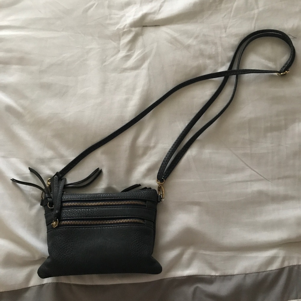 Navy blue cross body