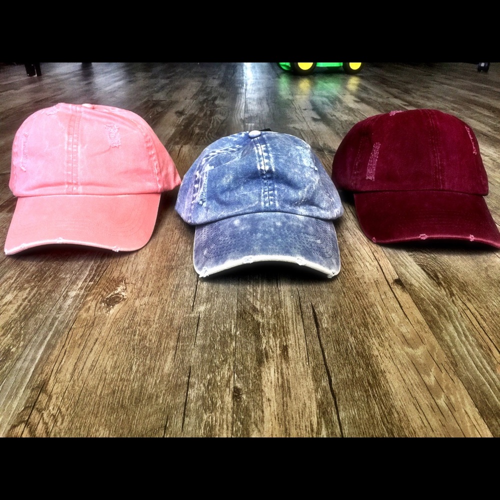 Denim hats