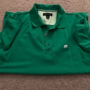 Banana Republic fitted polo shirt, medium, green