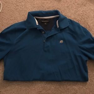 Banana Republic fitted polo shirt, medium, blue