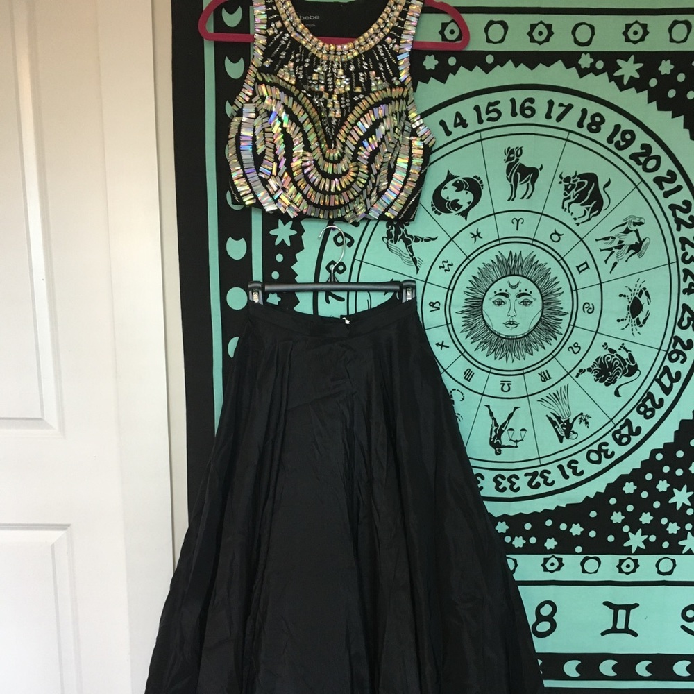 New BeBe 2 piece Prom/Pageant Gown