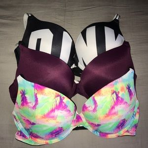 PINK WEAR EVERYWHERE BRAS SOLD!