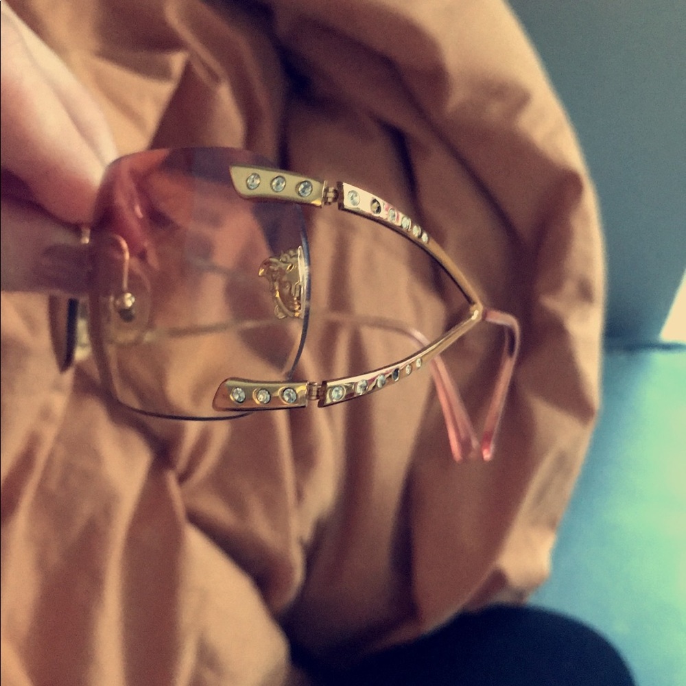 Pink Versace Buffs.