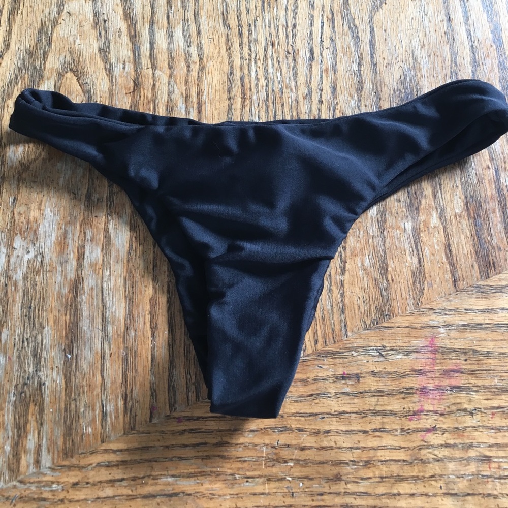Mikoh black bikini bottom