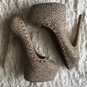 Steve Madden Jeweled Heels
