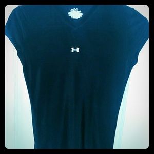 Black Under Armor Short Sleeve Tee