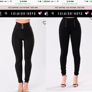 2 NWT fashion nova pants