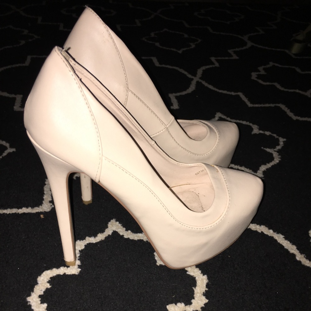 Nude heels