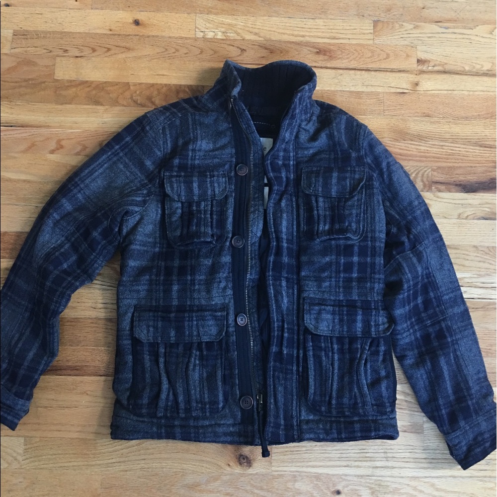 Abercrombie & Fitch Wool Cargo Jacket