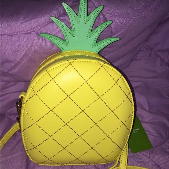 BRAND NEW KATE SPADE PINEAPPLE HANDBAG - Picture 4 of 7