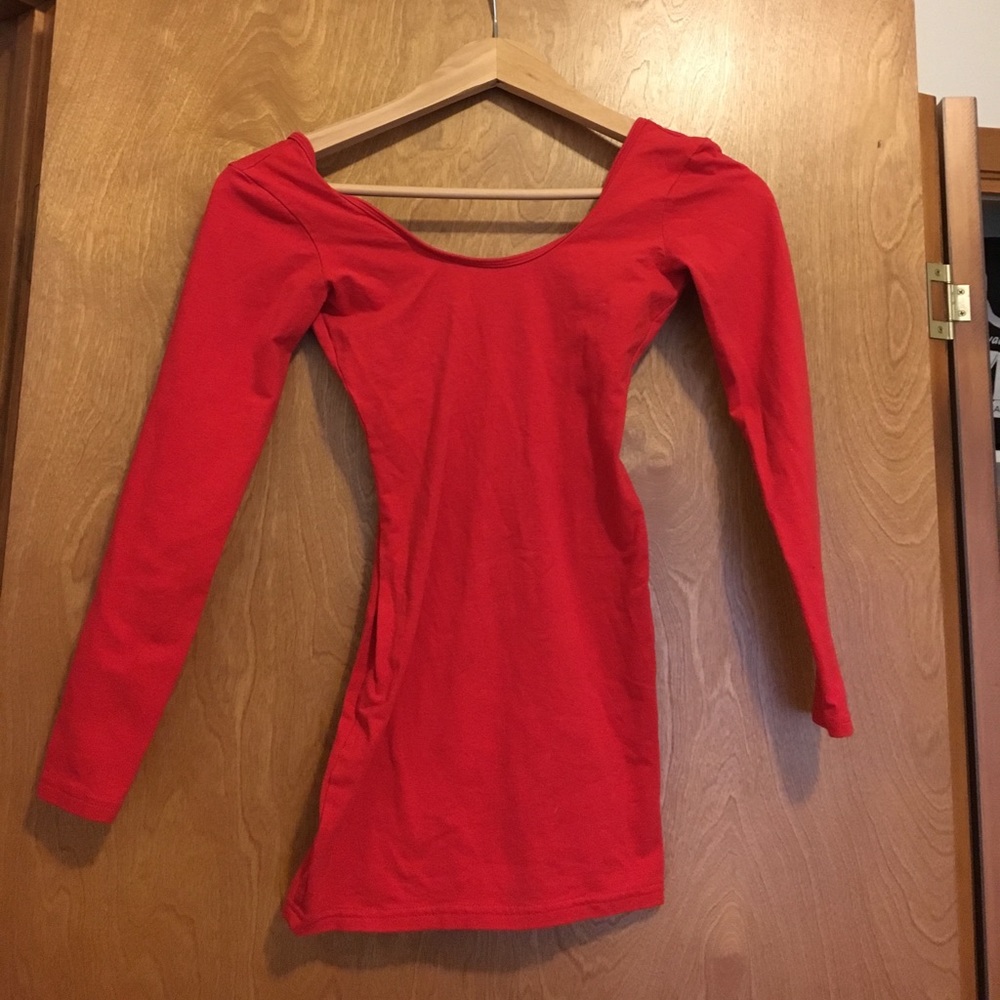 American apparel long sleeve dress