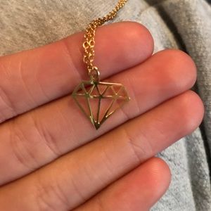 Gold Diamond Necklace