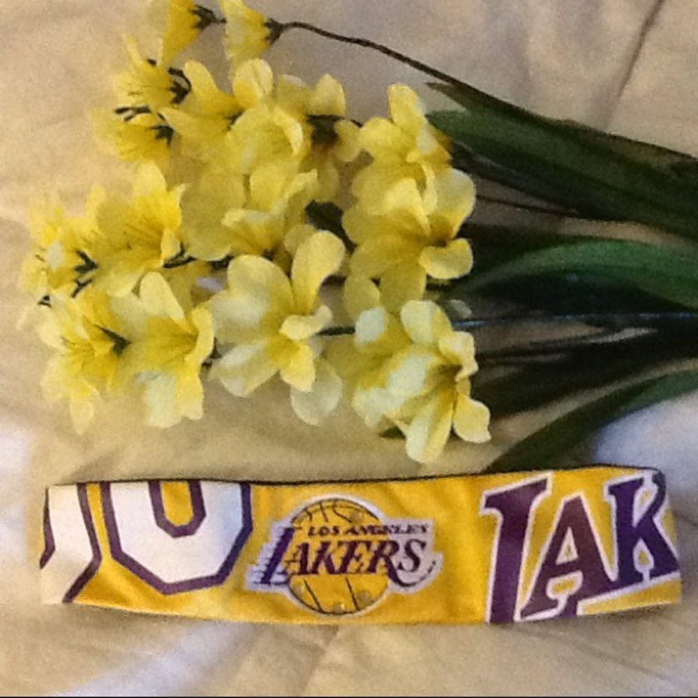 🏀Laker's Bling Head/Hair Band🏀NWOT🏀