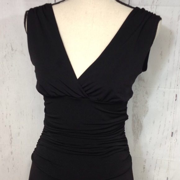 RŪBY Black Medium Women's Dress - Picture 2 of 7