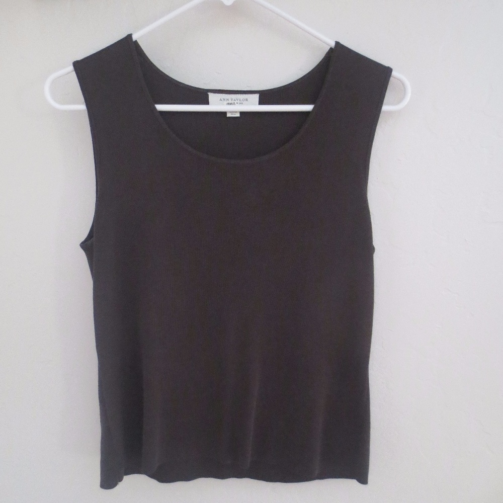 Chocolate brown tank top