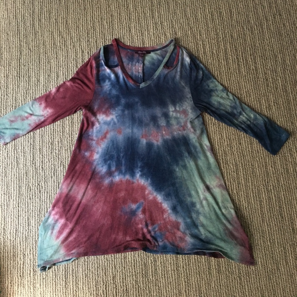 Olivia Sky Tie Dye Top