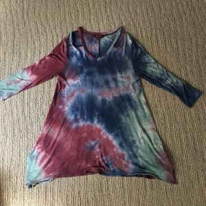 Olivia Sky Tie Dye Top