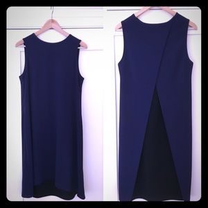 Rag & Bone Navy & Black Shift Dress