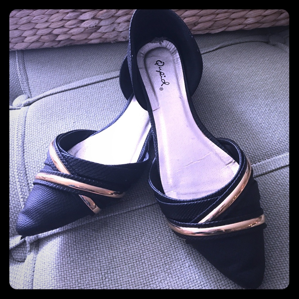 Pointed flats: Size 8