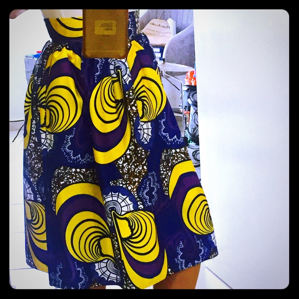 Beautiful high waist A line skirt!!