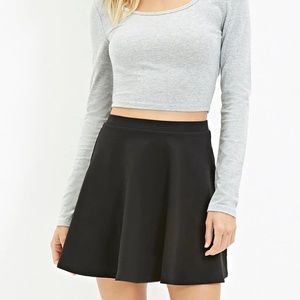 Forever 21 Black Skirt Sz M Forever 21 Black Skirt Sz M