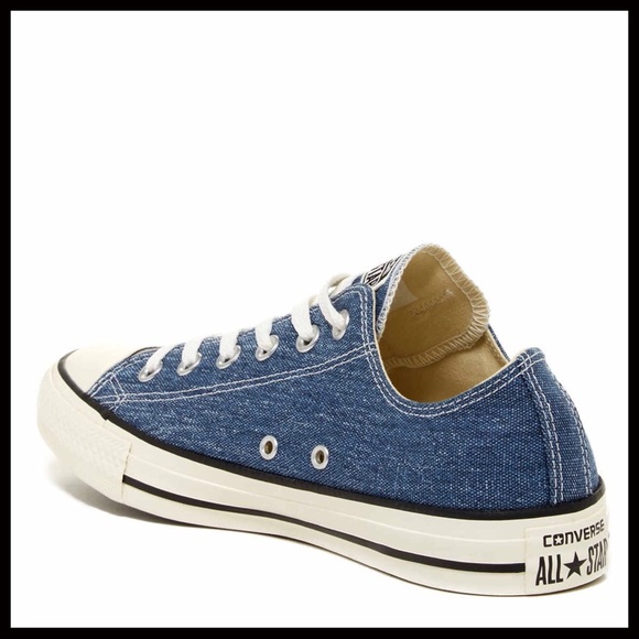 ❗️1-HOUR SALE❗️CONVERSE SNEAKERS WASHED DENIM OX - Picture 4 of 7