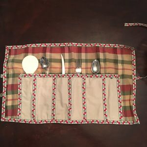 Camping cutlery holder